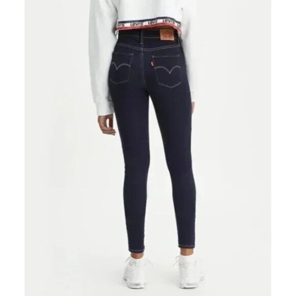 Levi's Denim - New Levi's 720 High Rise Super Skinny Dark Wash Jeans P1716